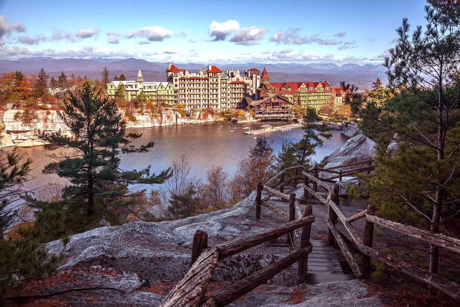 Mohonk Mountain House in Fall - Hudson Valley Vacations