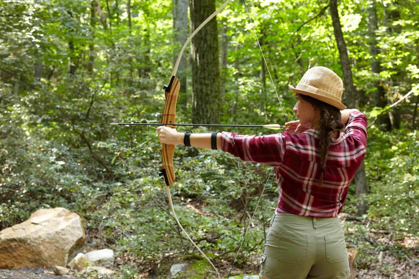 Mohonk Archery in Forest