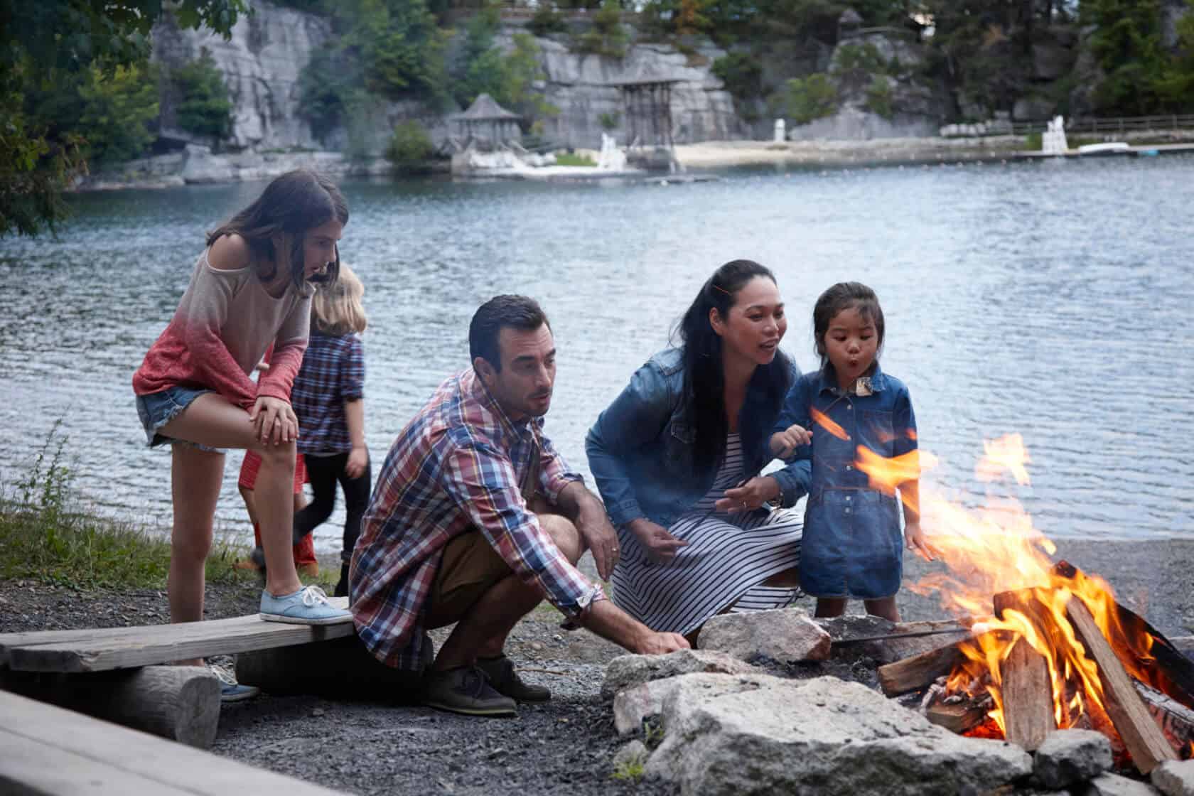 Mohonk Campfire with S'mores