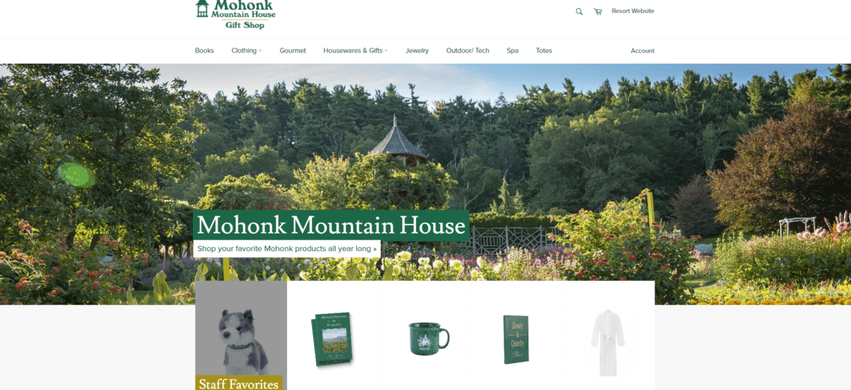 Mohonk Gift Ideas for the Holidays