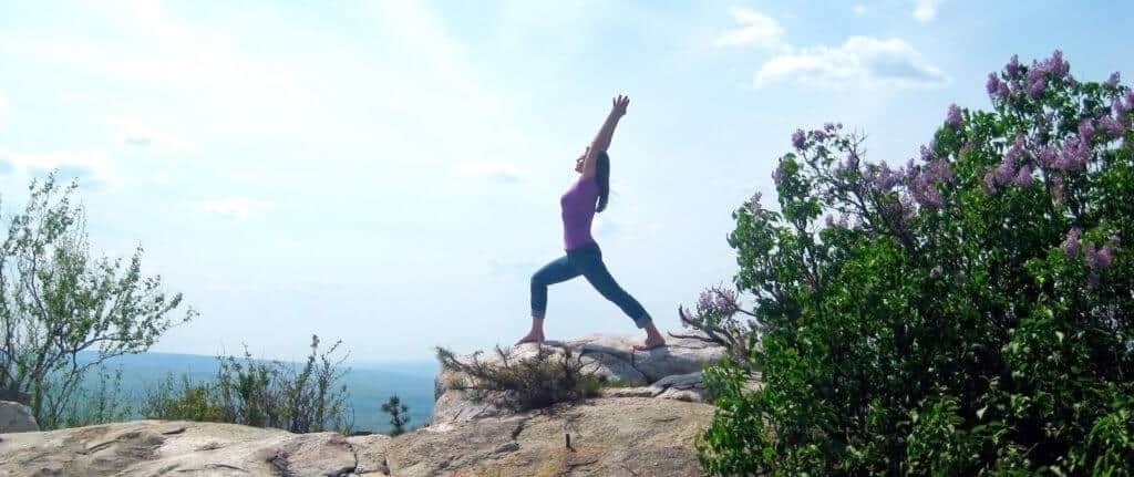 Outdoor Yoga at Mohonk Mountain House