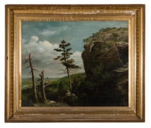 Mohonk Painting Before Restoration