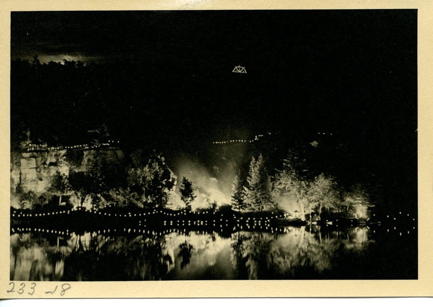 Fourth of July Illumination of the Mountain 1915