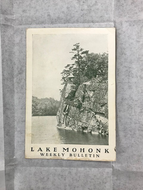 Lake Mohonk Bulletin