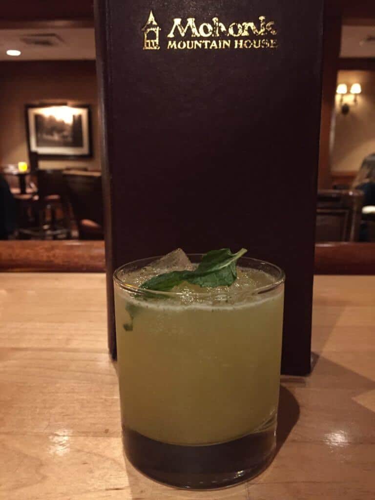 Gin Slap Cocktail At Mohonk