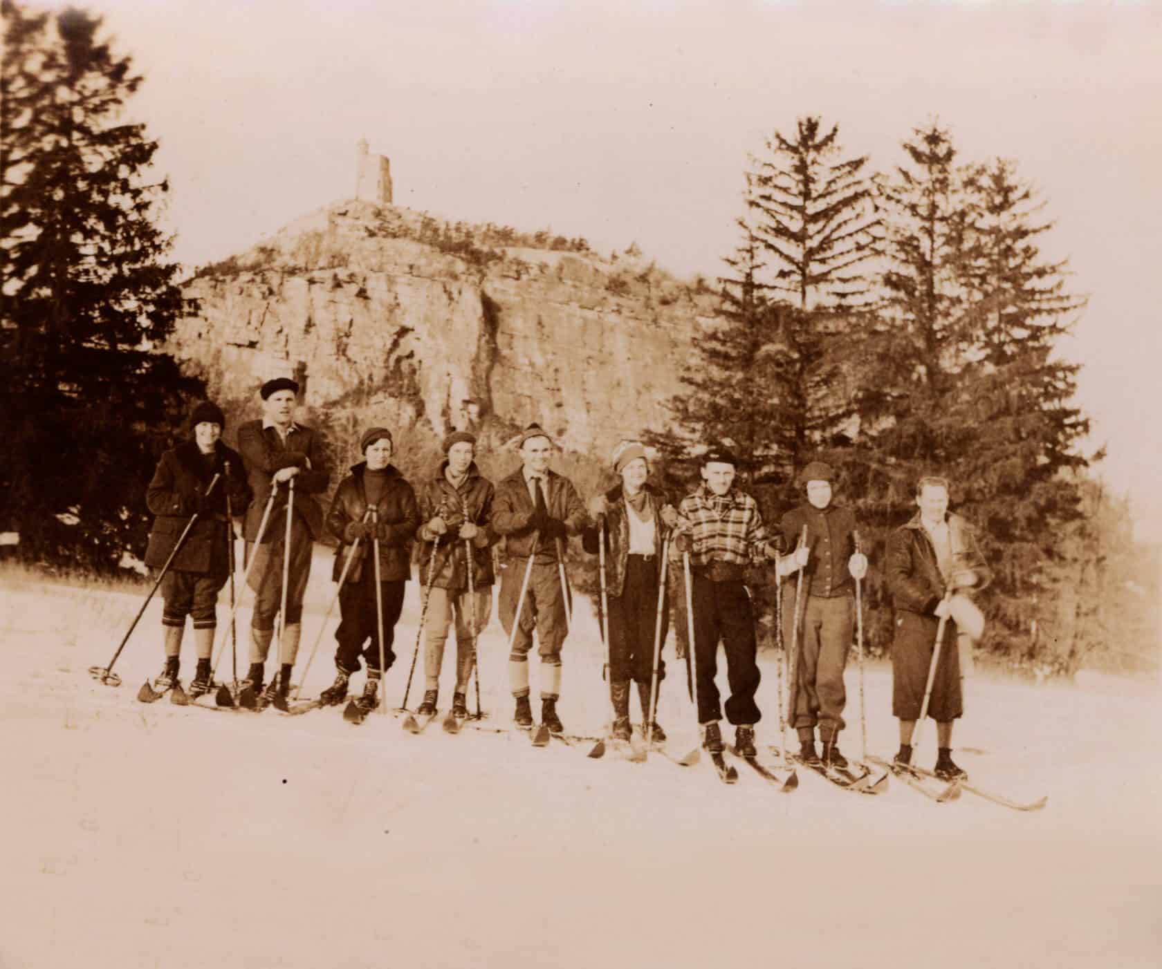 Members of the Adirondack Mountain Club, 1935