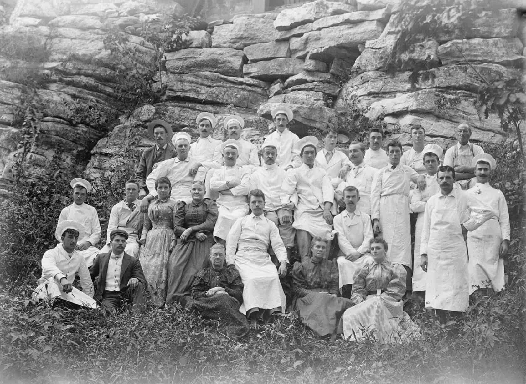 Kitchen Staff, ca. 1890s