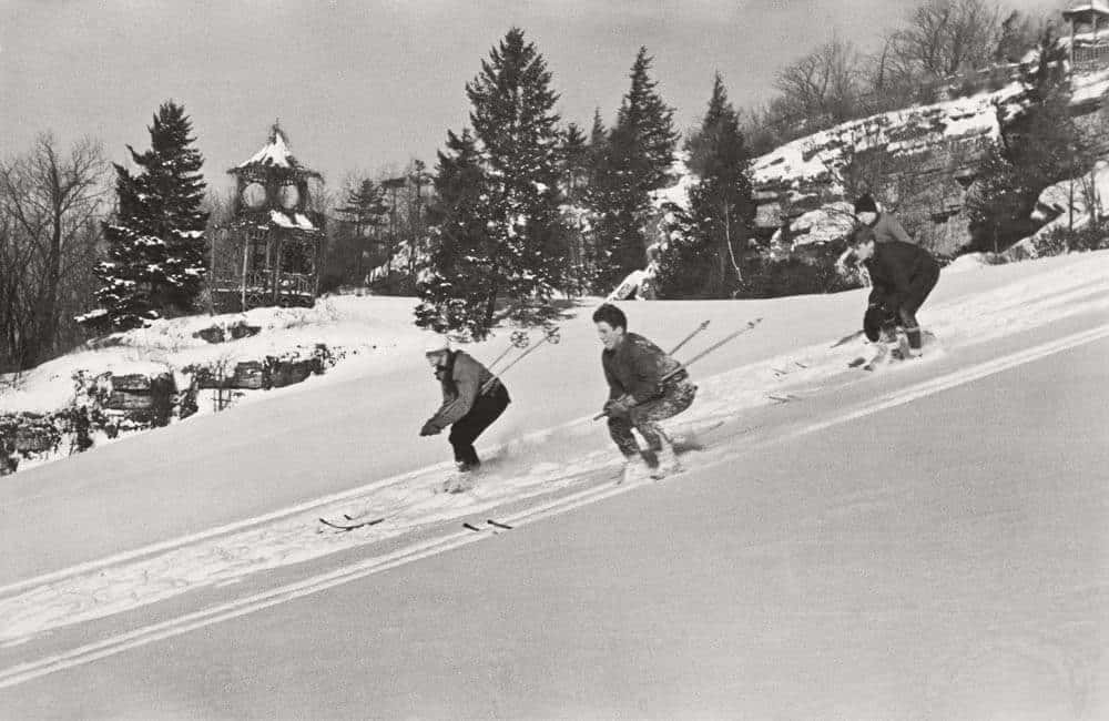 Downhill Skiers, 1934