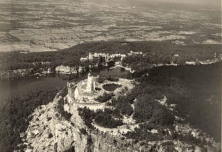 Mohonk Aerial View in 1928