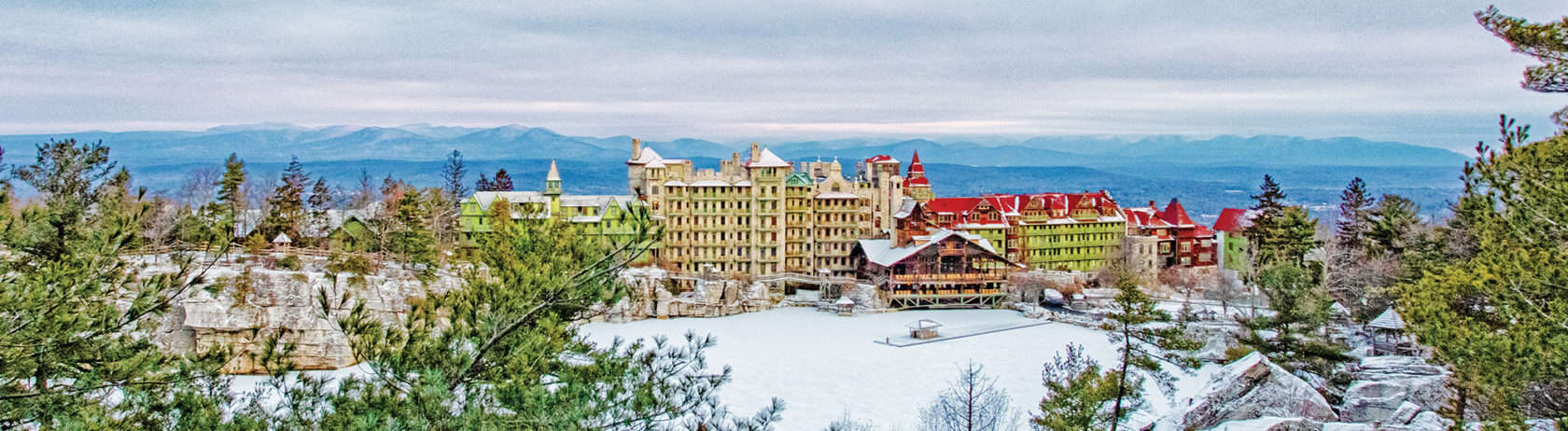 Winter at Mohonk Mountain House