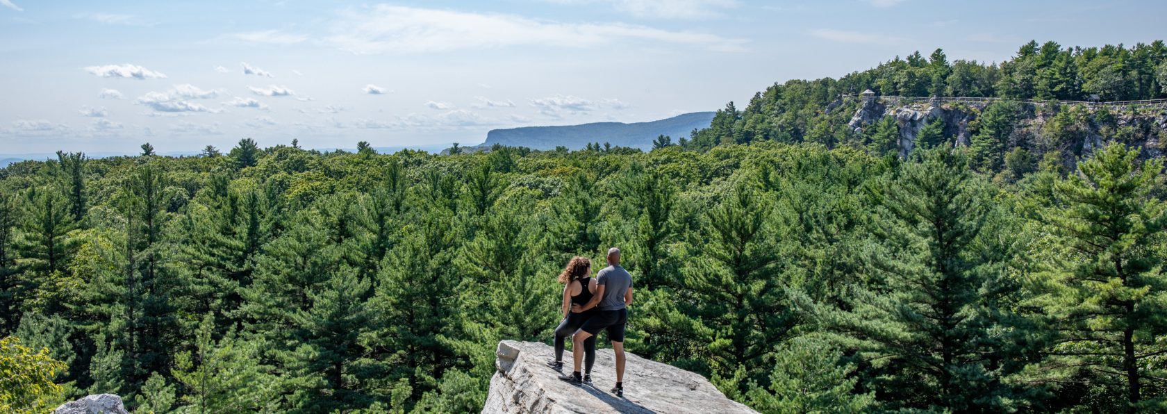 Beautiful Views on our Mohonk Hiking Trails