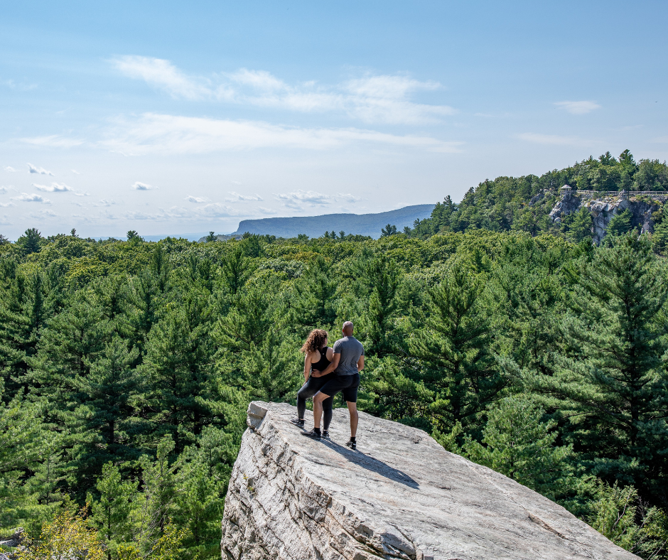 Hiking Outdoors at Mohonk