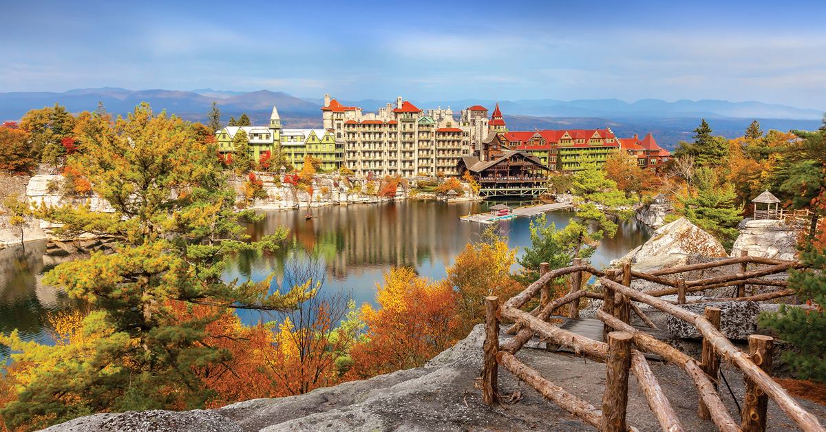 Fall at Mohonk Mountain House
