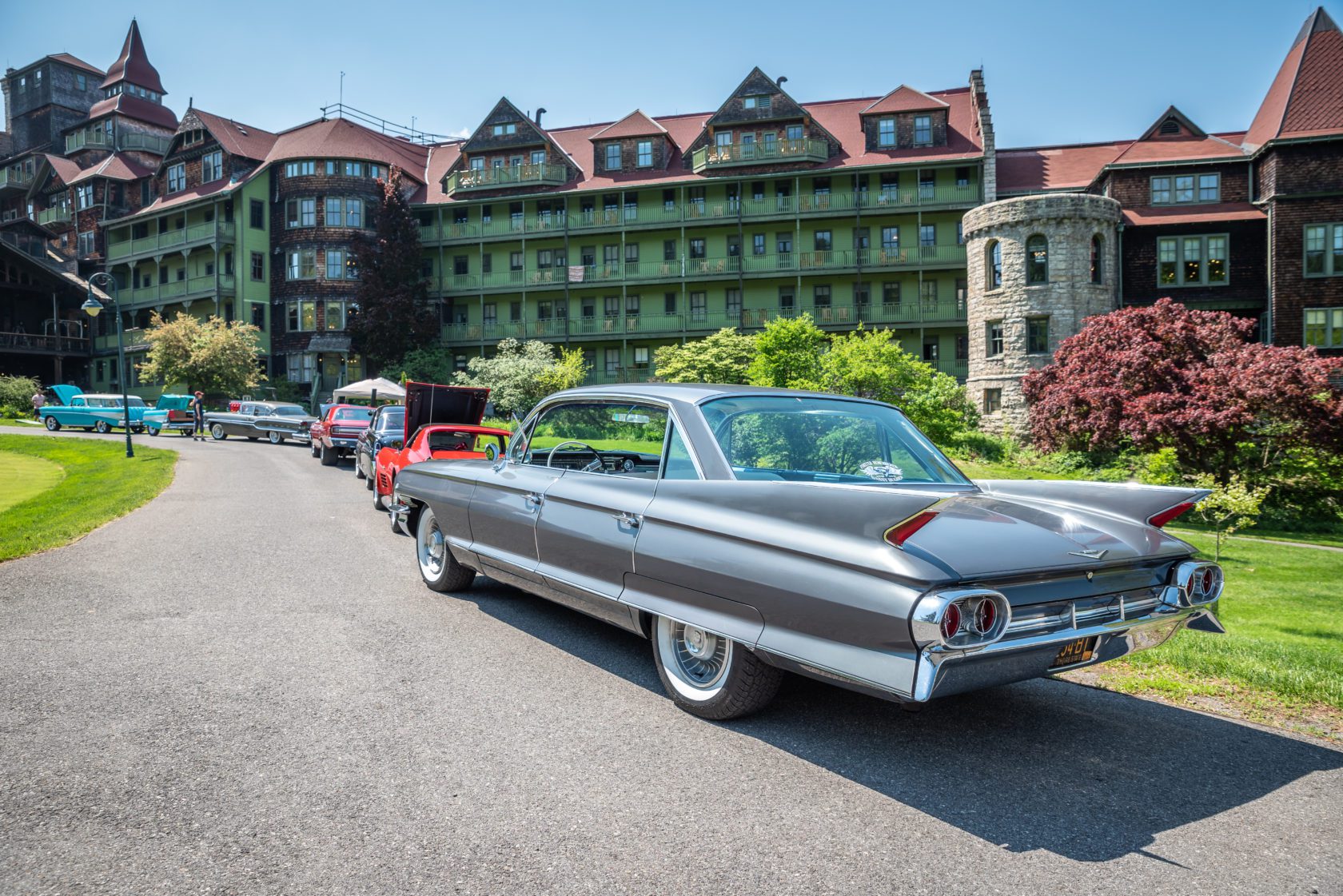Antique Car Show at Mohonk Mountain House