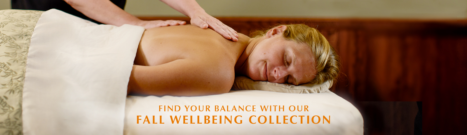 Fall Spa Wellbeing Collection