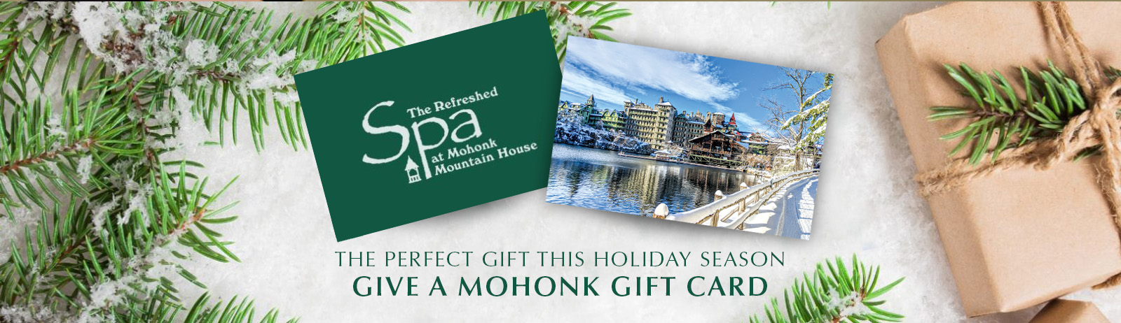 Buy a Mohonk Gift Card