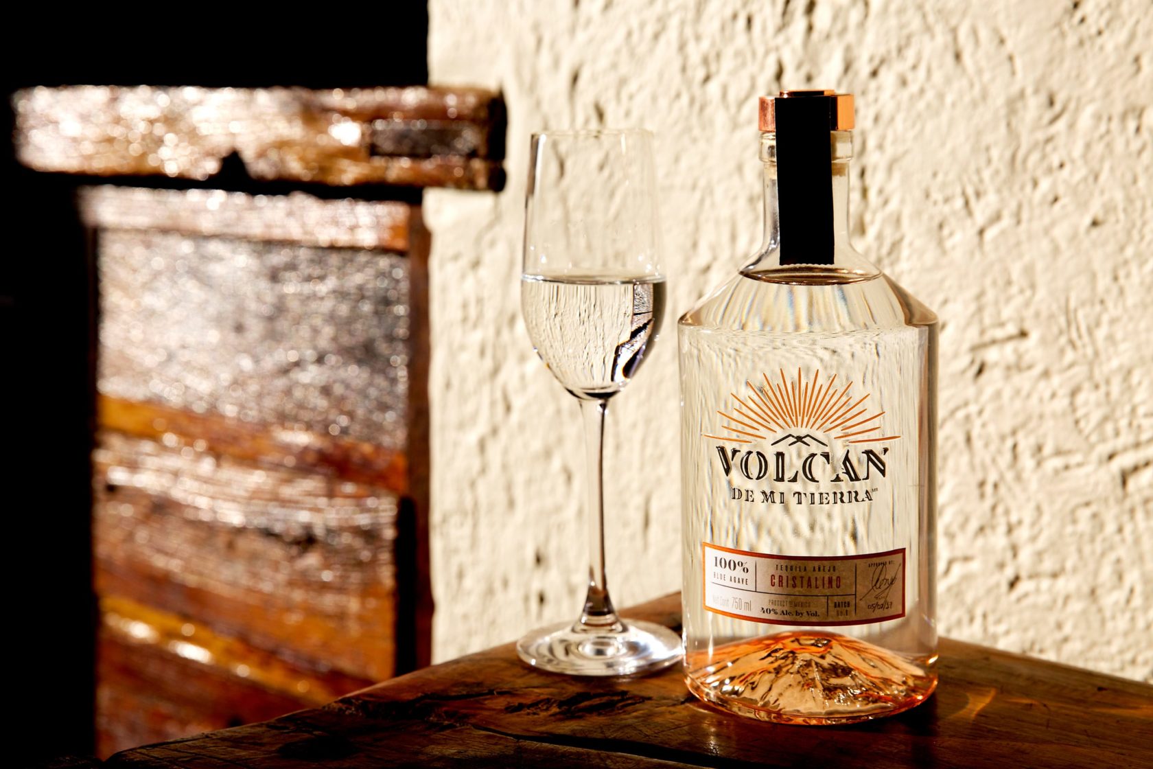 Voclan Tequila with Glass