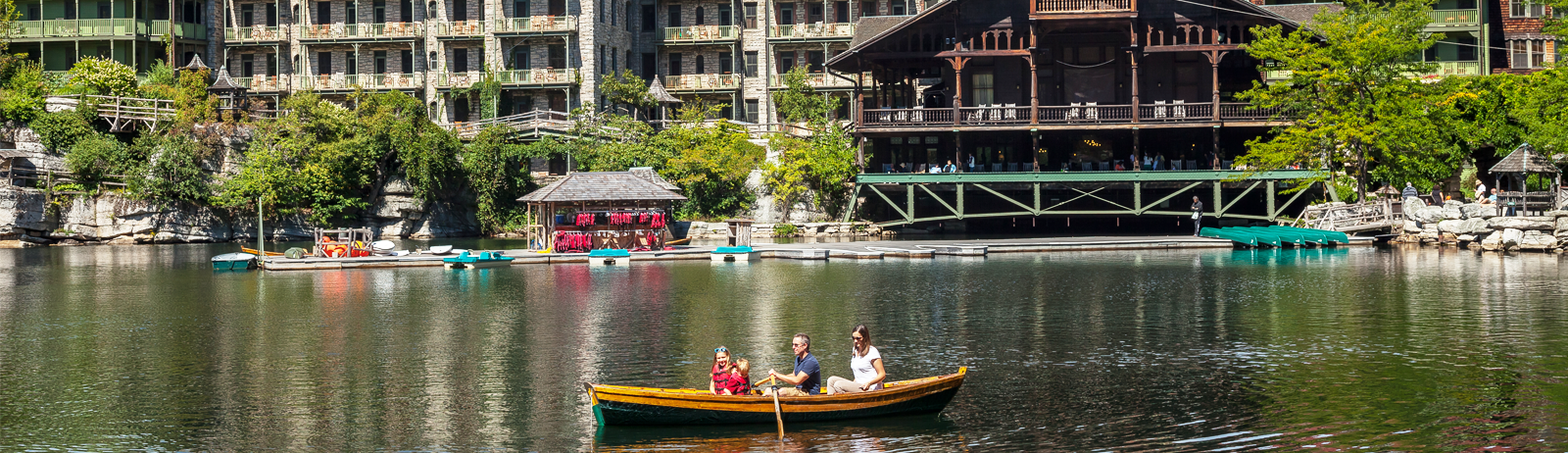 Boating for the Family at Mohonk