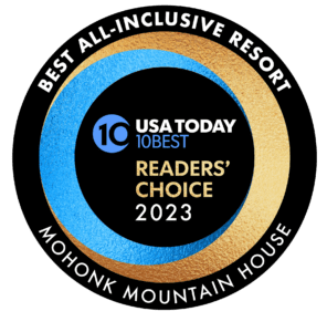 Circular logo that displays in the middle USA Today 10 BEST READER' CHOICE 2023