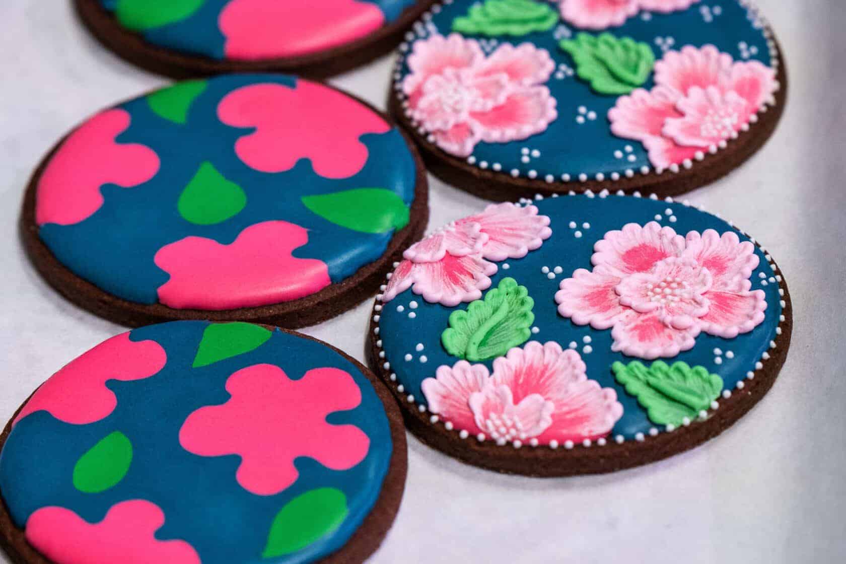 Chocolate Royal Icing Cookies at Our Luxury, New York Resort