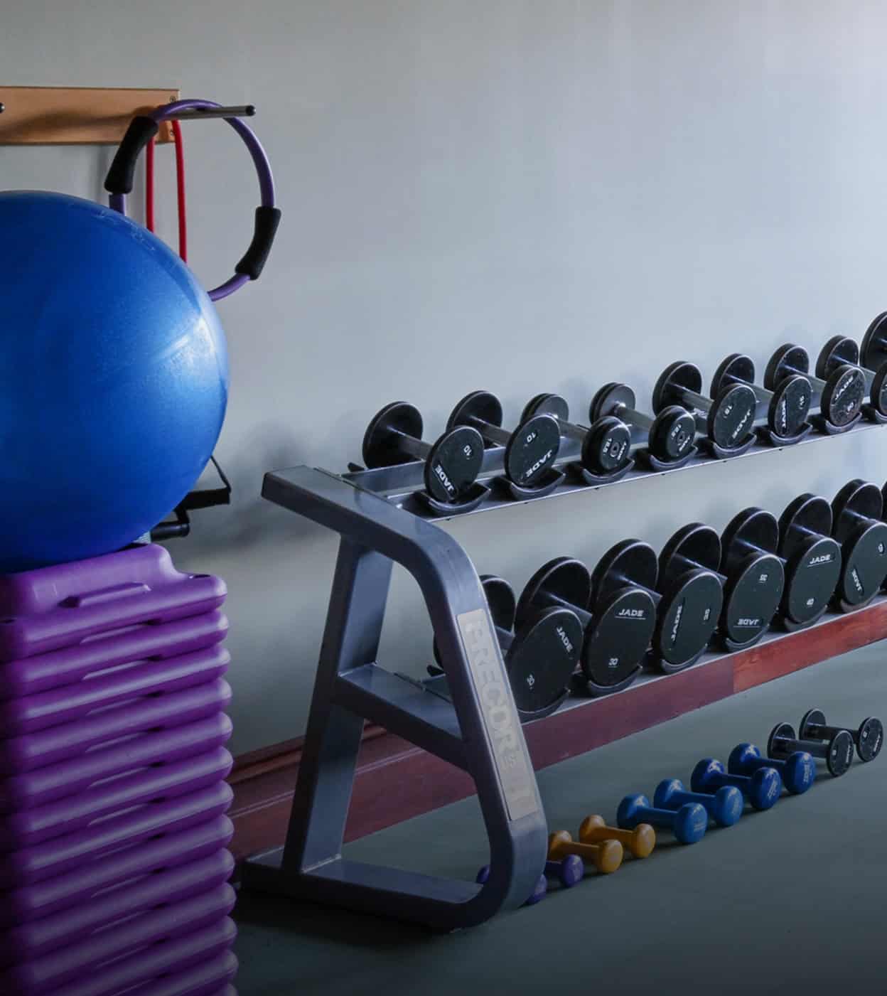 Fitness Equipment at Mohonk