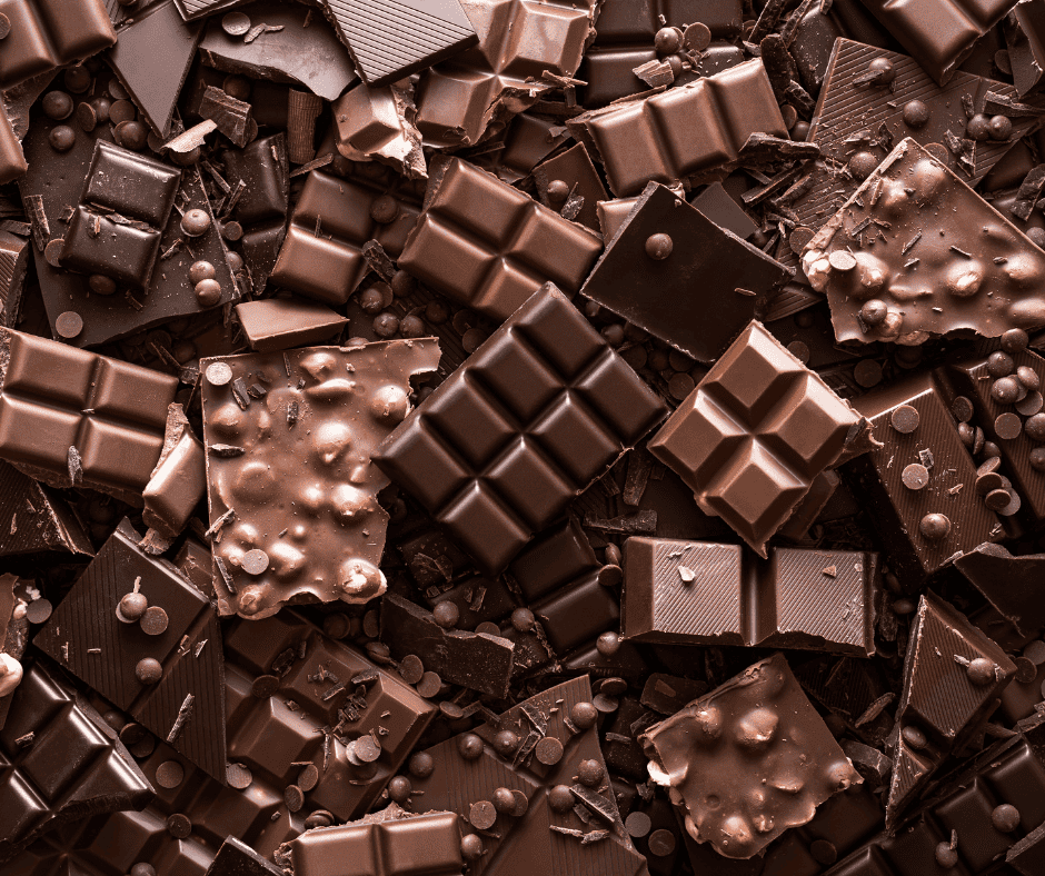 Pile of Chocolate Bars at Our Upstate New York Resort