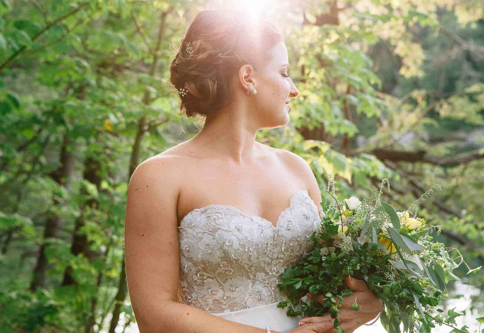 Wedding Photo of Lyndsey at Mohonk Mountain House