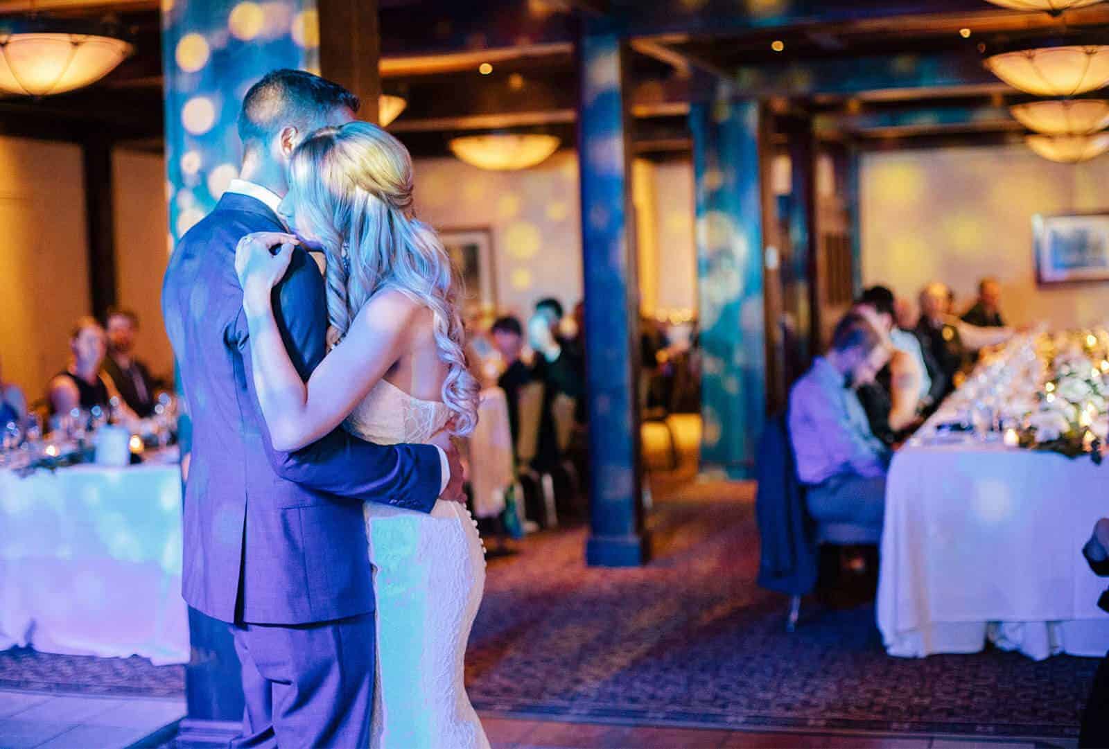 Wedding Photo of Kelly and Nick's First Dance